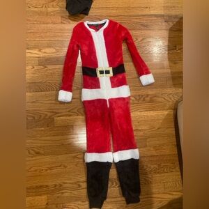 Kids Santa Costume - Red and White